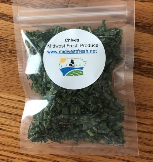 Dried Chives (resealable bag, 4g)