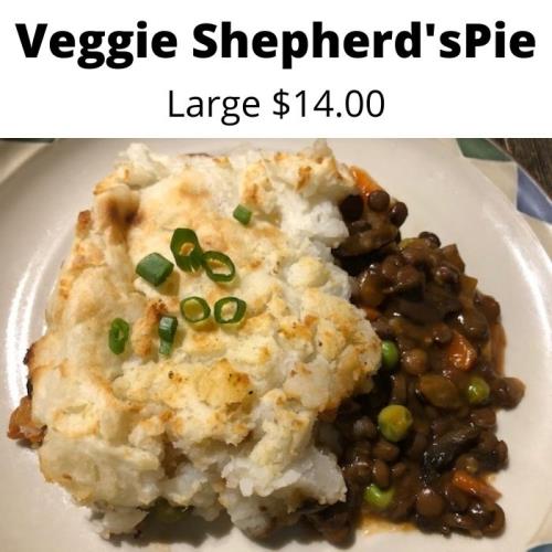 Frozen Veggie Shepherd’s Pie (Feeds 2)