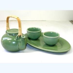 Ceramic Celadon Tea Set