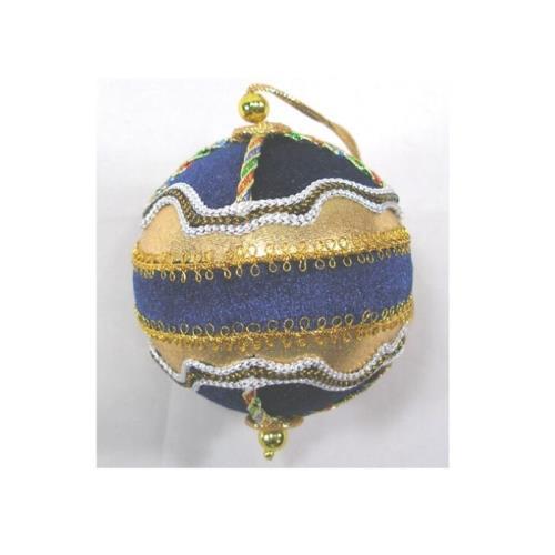 Velveteen Ball Ornament