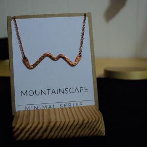 Mountainscape Necklace - Textured