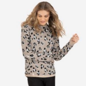Tops - Leopard Print Sweater