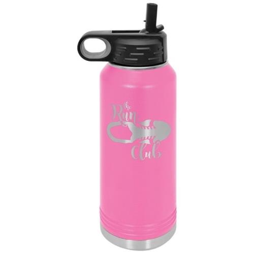 32 oz Stainless Steel Water Bottle Pink