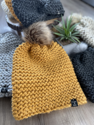 Chunky Knit Slouch Toque