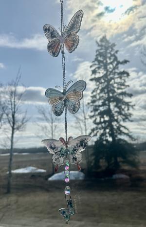 Holographic Butterfly Suncatcher-Series 1