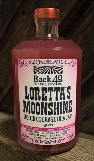 Loretta’s Moonshine - Rhubarb Liqueur