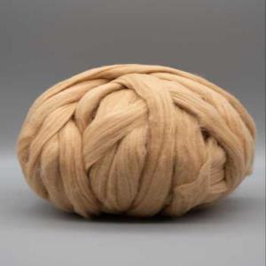 Easy to Spin Cotton Sliver - Brown