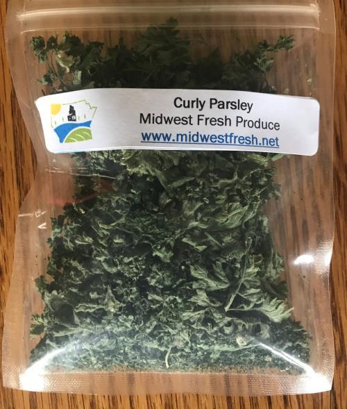 Dried Parsley   (resealable bag, 4g)