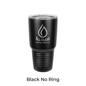 30 oz Ringneck Vacuum Insulated Tumbler w/Lid Black no ring