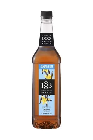 1883 Sugar Free Vanilla Syrup 1L