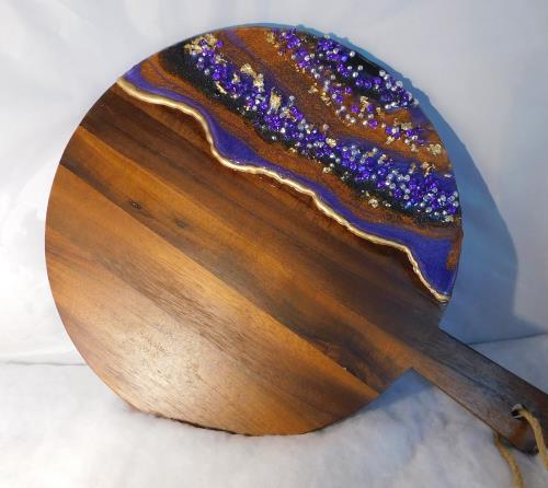 Cutting Board - Purple Geode