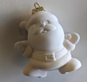 3D Santa Ornament