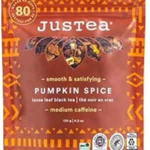 Justea Organic Fair Trade Pumpkin Spice Loose Tea
